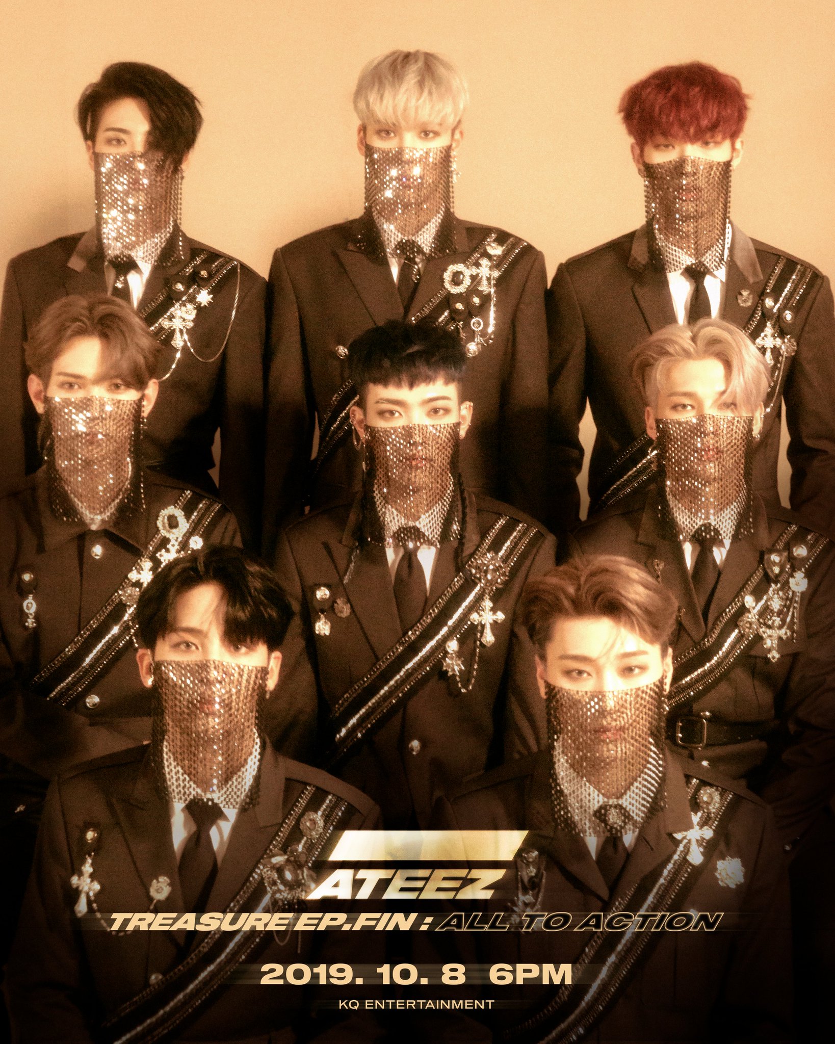 ATEEZ TREASURE EP.FIN ALL TO ACTION META ALBUM (PLATFORM VER