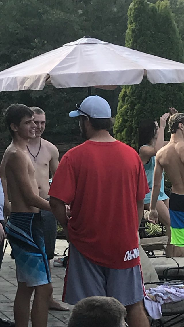 SBA_Lax's tweet photo. SBA Boys and Ladies Lacrosse had a ball today! Big thanks to the Watters for hosting a great POOL PARTY! If you want to join the fun contact sbaeagleslacrosse@gmail.com. Try outs for SBA Lacrosse are coming up soon! https://t.co/w9QwPEldsG
