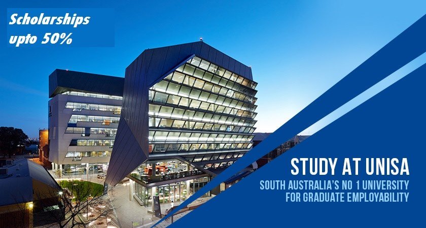University of South Australia's VCIS Scholarship:
Recipients will receive 50% reduction in their student contributions (tuition fees) for up to four years of full-time study (undergraduate or postgraduate degree by coursework)
#UniversityofSouthAustralia #ScholarshipsInAustralia