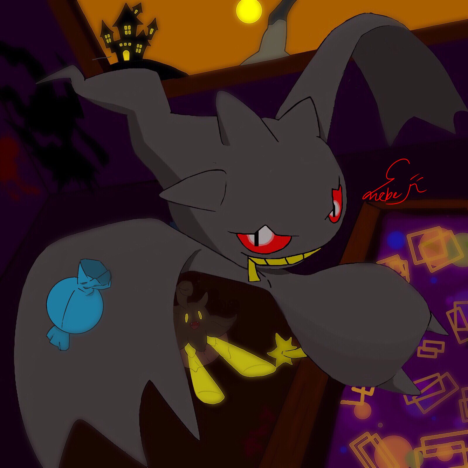 そもべじ作 ジュペッタハロウィンwith Friends ポケモン ジュペッタ ポケモンイラスト ポケモンハロウィン タグ乱用 T Co Jf6pfqtg6s Twitter