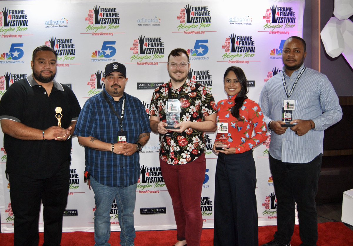 Frame4FrameFilm's tweet image. Congratulations to our award winners at our 2019 Frame4Frame Film Festival! #nbc5dfw #f4ffest2019 #nbcdfw #arlingtontx #film #events