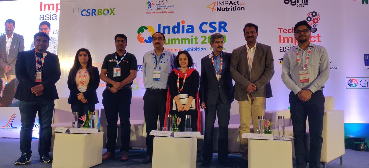 #IMPAct4Nutrition pledged partners! @boschindia @pathakshantanu, #CareNx @PIIndustriesLtd #NeerajLal - @Arvind_Limited #Anshu - @pnbhousingfinan.

Pledge today to join our movement! Link here: bit.ly/2lXYfba

#indiaCSRsummit @NSDCINDIA 
@csrboxorg @NGOBOX @UNICEFIndia