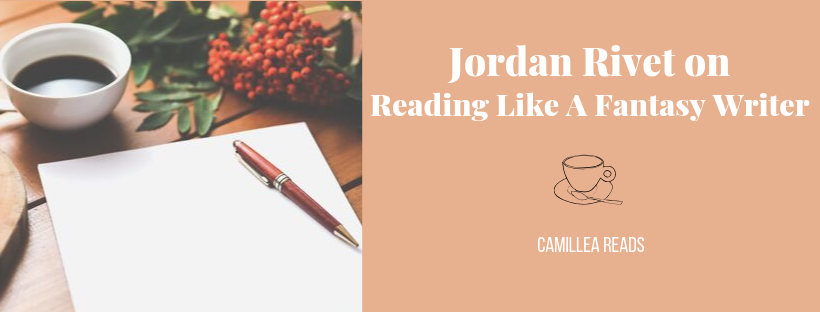 CamilleaReads's tweet photo. Are you a fantasy writer looking for some great books to sharpen your skills? Check out author @jordan_rivet's guest post ON READING LIKE A FANTASY WRITER #BookishDiscussion #WritingAdvice https://t.co/9k3jyI7gkp https://t.co/5S6fEGveiN