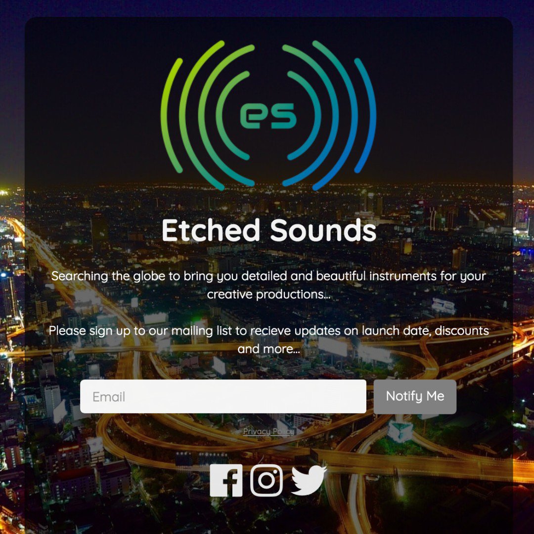 EtchedSounds's tweet image. We are backup and running! Yay for code and things! Looking pretty much the same as before but some new things have been installed under the hood!
If you haven't already then do sign up in the box on the page!
ow.ly/2jHH50wlWqu
#signup #etchedsounds #webRefresh