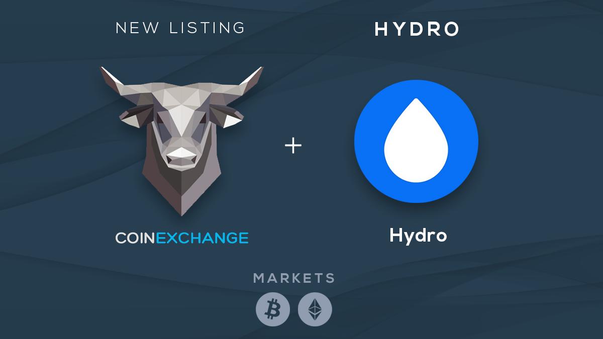 CoinExchange.io (@coinexchange_io) on Twitter photo Hydro $HYDRO is now listed on CoinExchange.io:
coinexchange.io/market/HYDRO/B…
coinexchange.io/market/HYDRO/E…
<a href="/HydroBlockchain/">Project Hydro</a> #Crypto #Blockchain Hydro $HYDRO is now listed on CoinExchange.io:
coinexchange.io/market/HYDRO/B…
coinexchange.io/market/HYDRO/E…
<a href="/HydroBlockchain/">Project Hydro</a> #Crypto #Blockchain