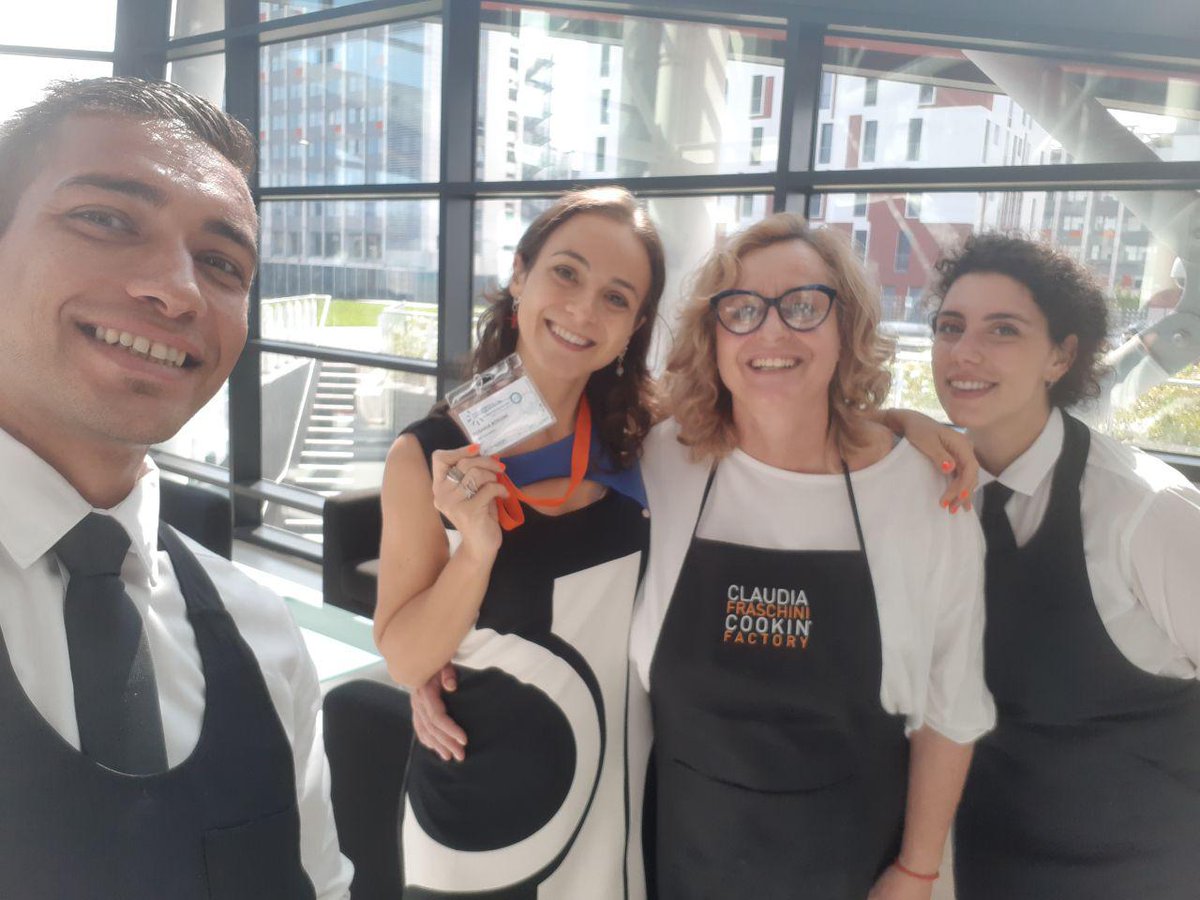 A great event deserves a great food! A special thanks to the <a href="/CookinFactory/">CF Cookinfactory</a> Staff! Delicious food and all  #recycled and #recyclable accessories at <a href="/monsoon_eu/">MONSOON Project</a> final workshop :) at Turin <a href="/twitorino/">Città di Torino</a> - Energy Center - #food #green #delicious <a href="/BosiIlaria/">Ilaria Bosi</a> <a href="/co_davide/">Davide Conzon</a>