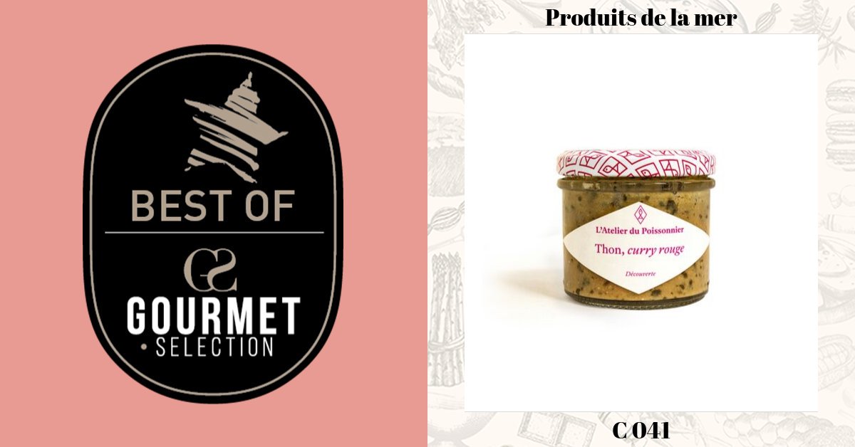 L'atelier du poissonnier, un des deux gagnants du concours Best Of dans la catégorie "produits de la mer" avec son tartinable de thon au curry rouge. 

Allez voir le produit sur notre espace Best Of ou directement sur leur stand C 041 !

#GourmetSelection #BestOf  #épiceriefine