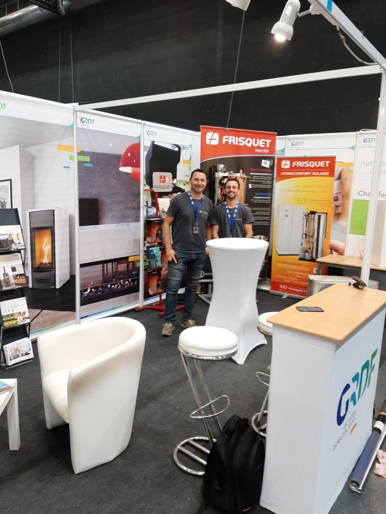 Derniers jour pour découvrir les avantages du gaz naturel au salon D'Aurillac ( stand grdf) #GRDF