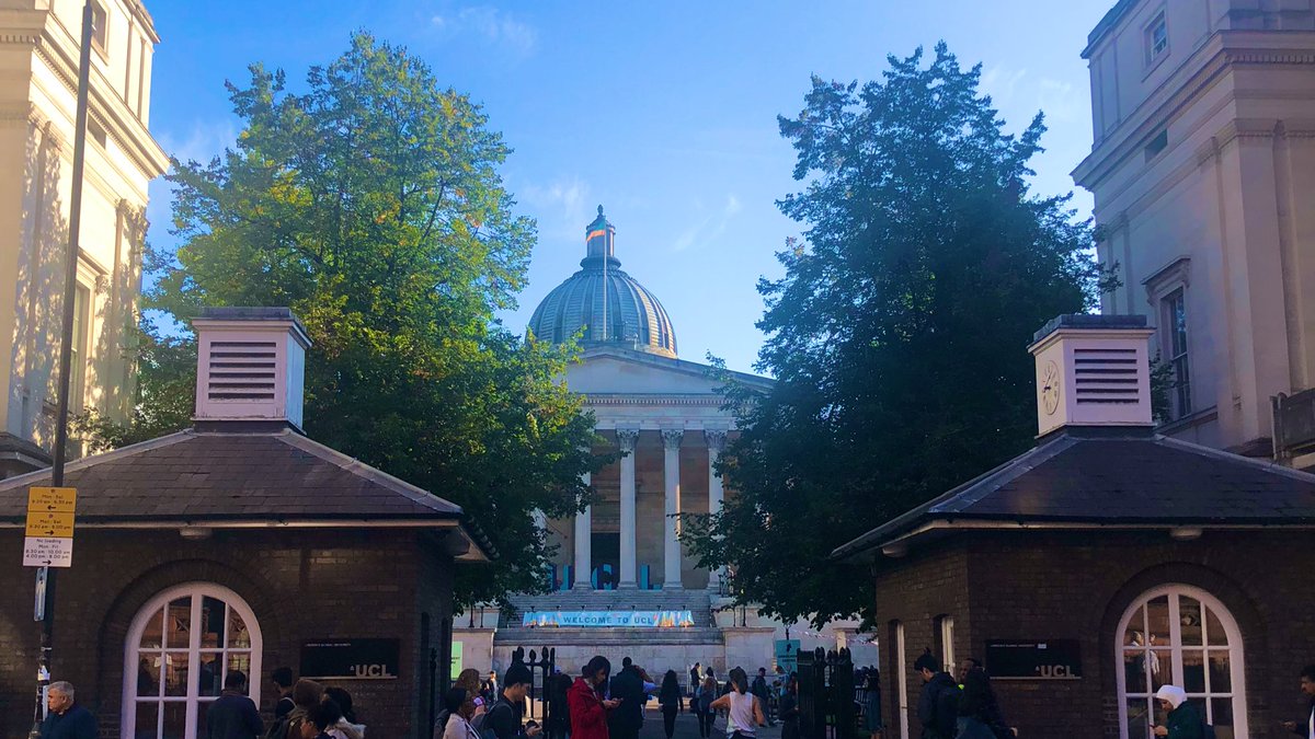 AnastasiaZKalea's tweet photo. Proud to be teaching at the 1st University to accept women on an equal basis with men since 1878! #MScInduction #MScNutrition @UCL Welcome to our new students! @uclmedsci https://t.co/Lq2JbrCC3f