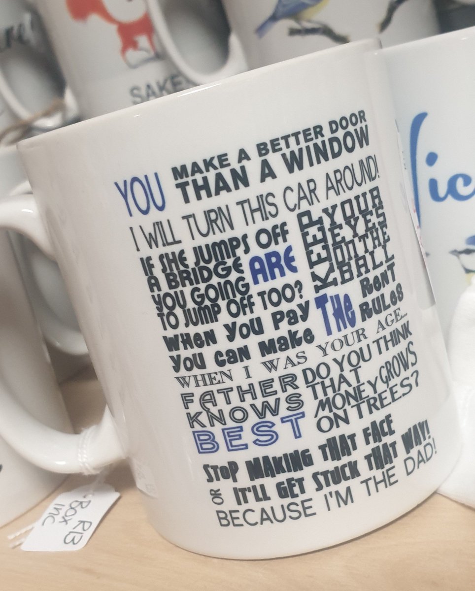 How many of these Yorkshire classics have you been guilty of saying? Our top one is you make a better door than a window #onlyinyorkshire #muggedoff Open 7 days a week #thorparch #wetherby