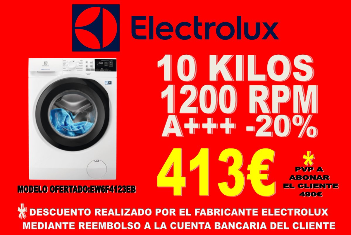 MILARULTRARADIO's tweet photo. Buenos días 
cambia la estación y cambiamos de lavadora , ven avernos tenemos una gran promoción con grandes precios y gran surtido para encontrar la que se adapte a tus necesidades
Pagala en 12 meses sin interés " o o"
Saludos https://t.co/SYlM3Chv3l