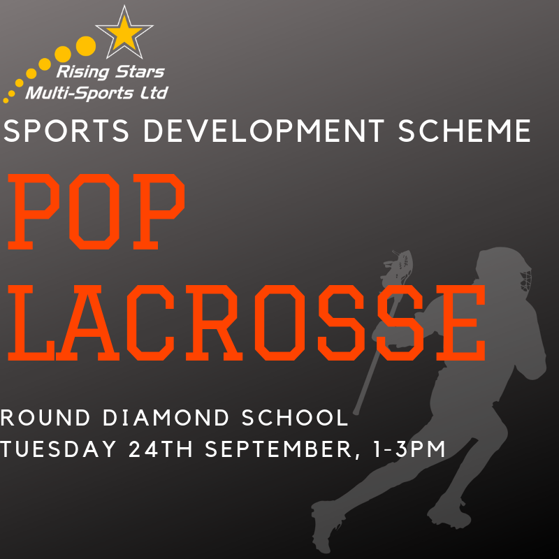 RisingStarsMS's tweet photo. Good luck to all the schools competing in our Pop Lacrosse Competition tomorrow as part of our Sports Development Scheme! 🤞 https://t.co/gn8MQ7Za4n
