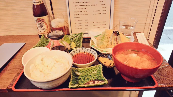 久しぶりの和久さんでお昼食べ、サザってどちらも美味しい満足🤩 