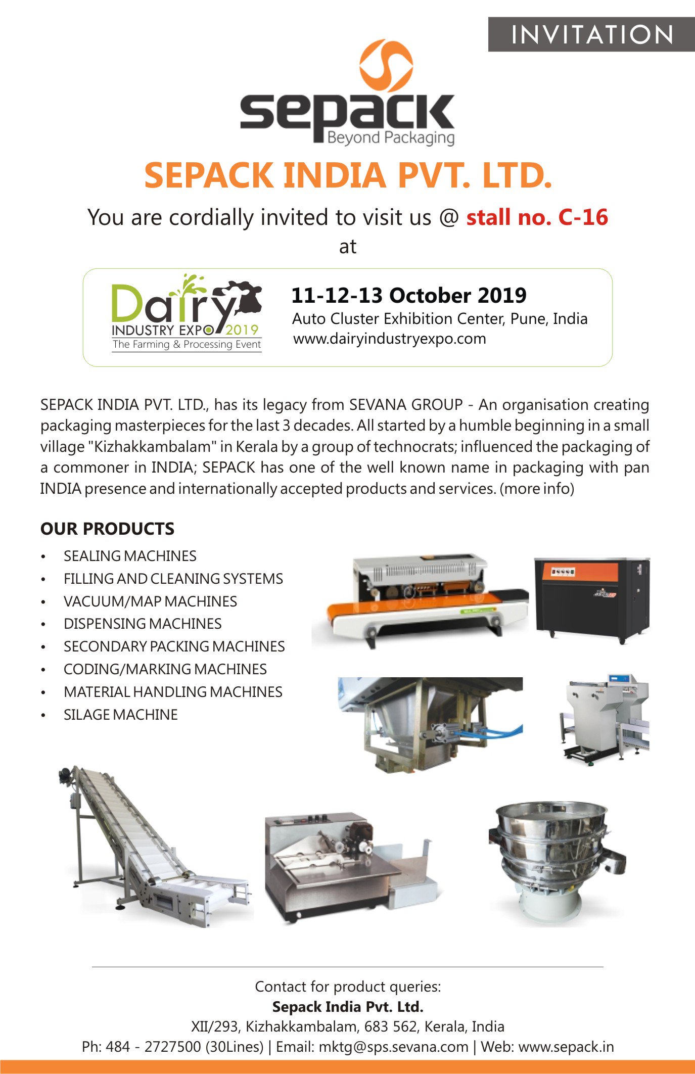 Sepack packaging sale machine
