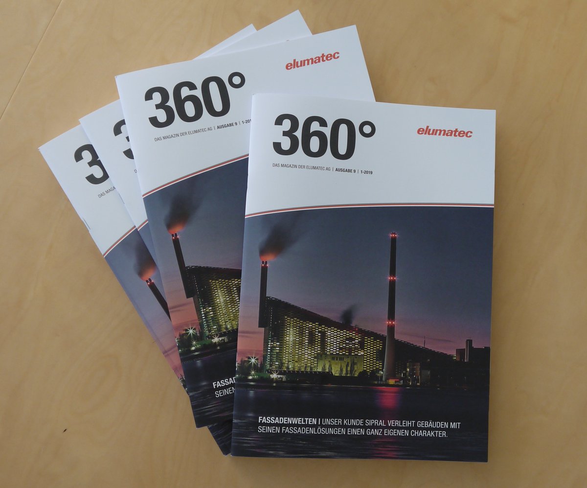 We proudly present: Die neue Ausgabe des #elumatec Kundenmagazins 360° - druckfrisch, voller spannender Geschichten und mit neuer Rubrik „Tipps &amp; Tricks“ rund um das Thema Spindel. Schauen Sie gleich mal rein: elumatec.com/upload/custome…