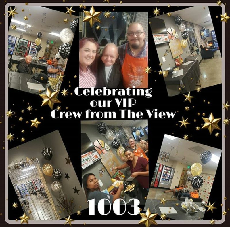 sharman_kim's tweet photo. Great weekend celebrating our "VIP Crew from The View" the waffle bar was quite a hit! Thanks to @VOA1003 for all the help #1003theview #successshare2019 #pacnorthproud #WeAreD20 https://t.co/HdNuCeGOaI