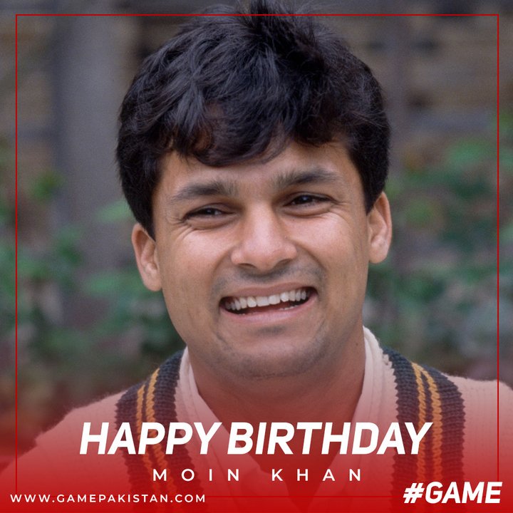 GameSportsMgmt's tweet photo. Gritty and effective, #MoinKhan - one of #Pakistan's best wicketkeepers, turns 48 today. Many happy returns of the day! 

What is your favourite Moin Khan moment?

#HappyBirthdayMoinKhan #WicketKeeper #Cricket #MoinKhanAcademy #GamePakistan #GAME https://t.co/IbFIBsSslC