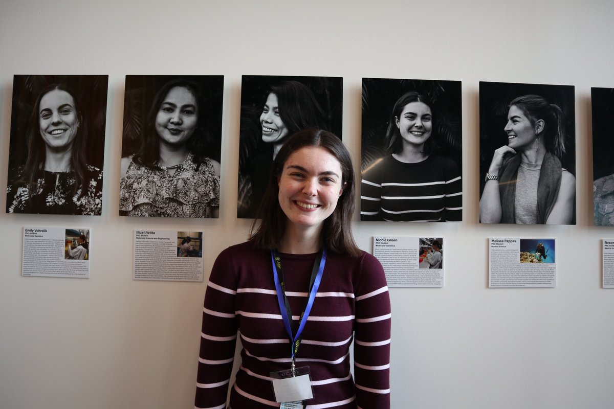 UNSWScience's tweet photo. One of our outstanding #UNSWWomenChamps @NicoleFGreen featured today as part of the special #WomenInSTEAM photo exhibition.

#equity #STEM #WomenInSTEM🚺 #UNSWDiversityFest https://t.co/VHAx824cbz