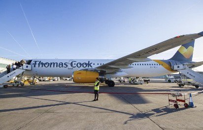 Directtraveller's tweet photo. Thomas Cook Airlines Cease Trading https://t.co/ieCv2HNU0I https://t.co/Fk3UNcgkun
