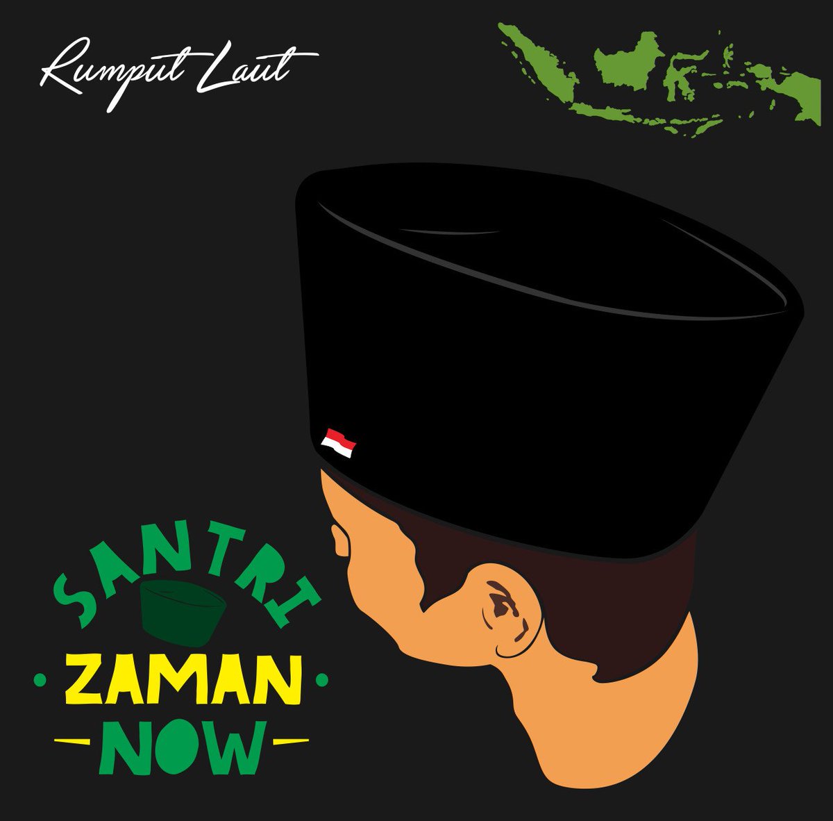 "Santri Zaman Now" by Rumput Laut songwhip.com/song/rumput-la…