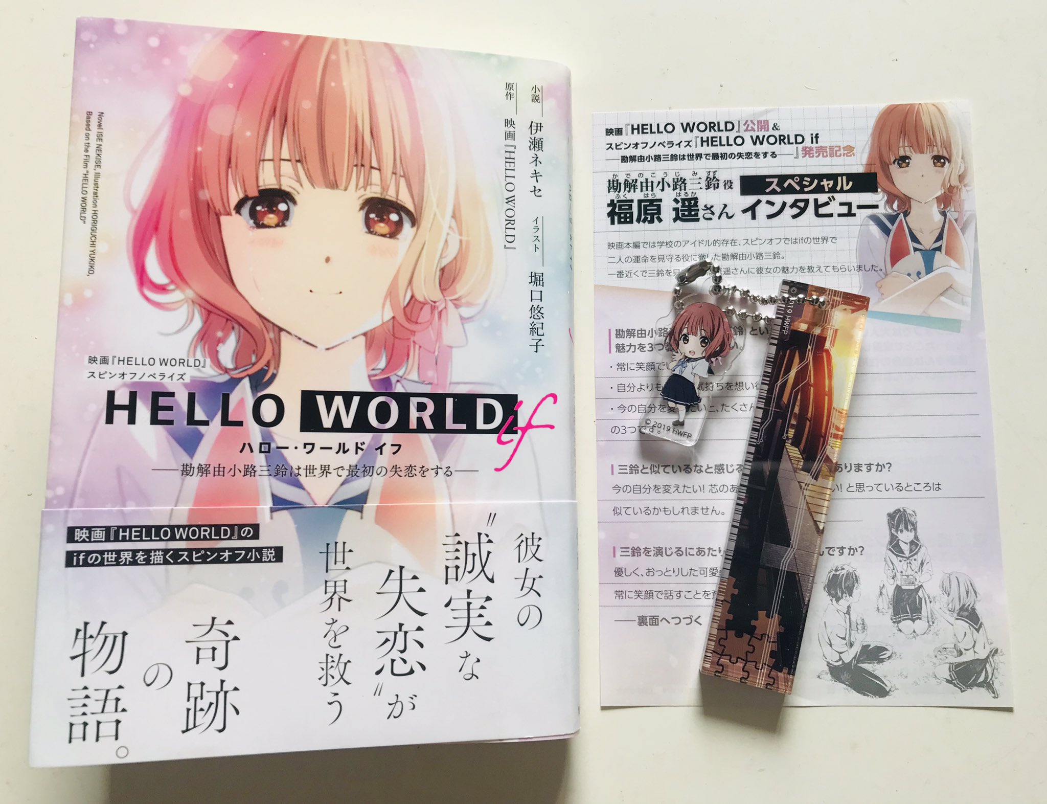 まー على تويتر めっちゃ面白くて泣けた 勘解由小路三鈴さんまじ聖女 映画は感動とかよりびっくり箱みたいな話だったけどこれは感動した Hello World If 勘解由小路三鈴は世界で最初の失恋をする ダッシュエックス文庫 T Co Ld1o18k4sq T Co