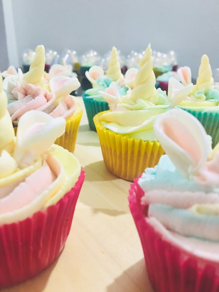 bakefactory_mv's tweet photo. We are all some form of mythical creatures. Unicorn cupcake for a special birthday girl 🦄 https://t.co/A5kYyZxmRt