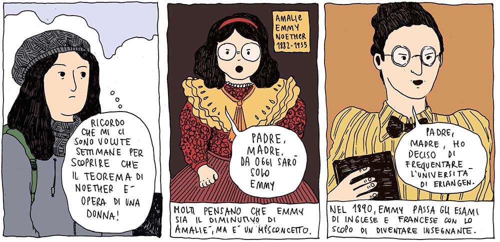 STORMI47534294's tweet photo. "Emmy Noether" di @clioagrapidis ed Elena Mistrello, disponibile su #STORMI: https://t.co/HtcCoKvOCF #WomeninScience #noetherstheorem #math @NatRevPhys
#graphicscience #science #sexism @WomenInResearch https://t.co/CLGXVkqFiP
