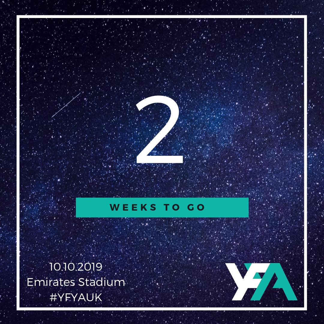 YFYAUK's tweet photo. Good morning, Happy Monday... Only 2 weeks to go until the YFYA annual event at Emirates Stadium.   #London  #YFYA2019 #Steam #Mentoring #FutureTalent #10WEEKSCOUNTDOWN #YFYA19 #STEM  #Diversity  #NextGenerationTalent  #Mentoring  #DreamBig  #Inspiration  #Encourage  #Inspire https://t.co/Rqfrphkdxc