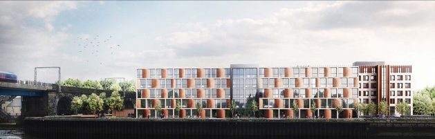 JustHarchitects's tweet photo. Our designs for St George’s Quay in Lancaster, which is being built by @EricWrightGroup for client U+I, will deliver 431 student bedrooms in a combination of clusters and standalone studios. https://t.co/X87CtMLoRm