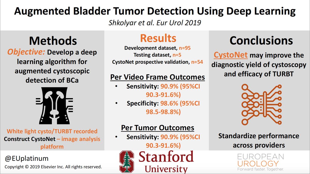 Augmented Bladder Tumor Detection Using Deep Learning @ShkolyarE #VisualAbstract europeanurology.com/article/S0302-…