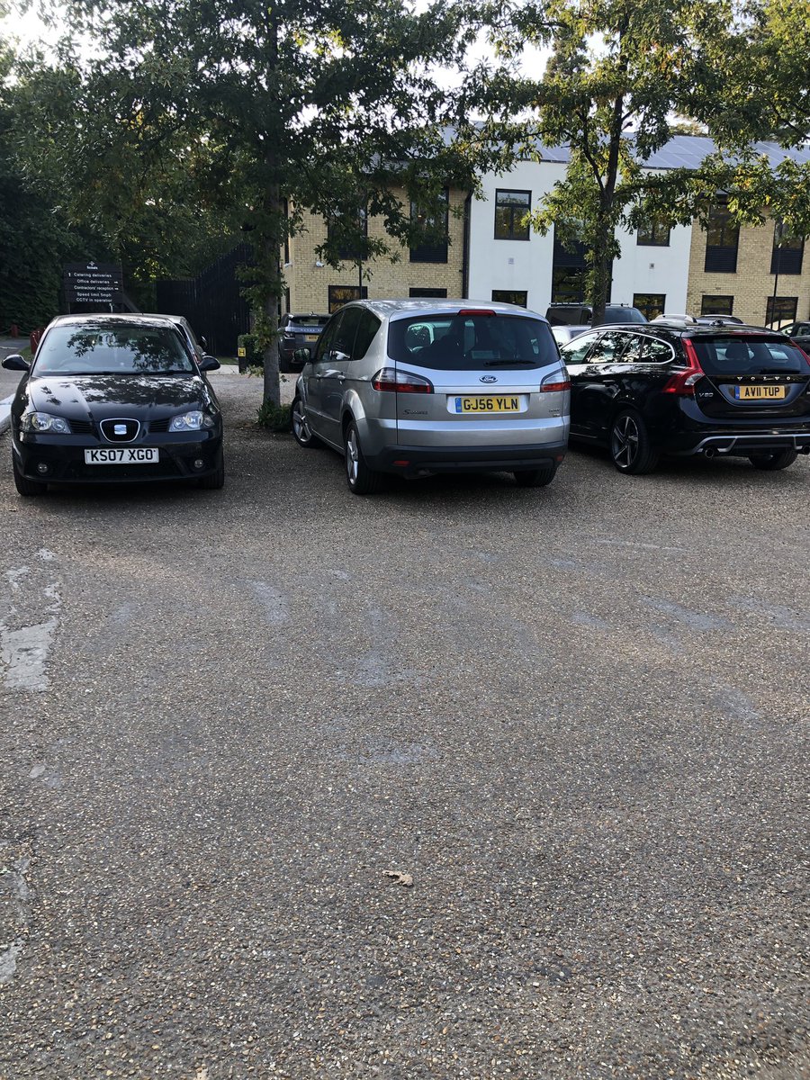 Make sure your car’s facing the right way, all about making a quick get out after the gig.