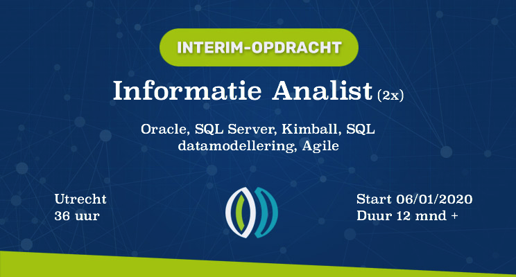 OptimaData4Jobs's tweet image. Ben jij een Informatie Analist met krachtige #Kimball #datamodellering ervaring? En ben je een held met #SQL ? Mooie opdracht waar samenbrengen van data in een landelijk #DWH centraal staat! ow.ly/V32K50wlSTW #IT #ZZP
