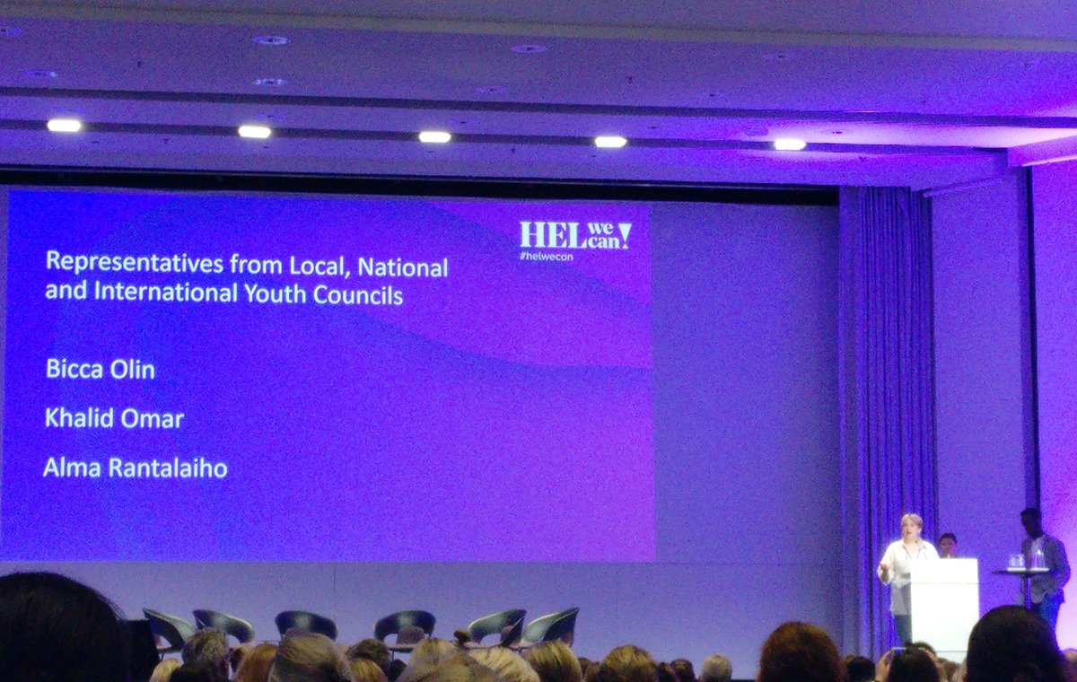 KaisuKapa's tweet image. &quot;Anything you feel important can be the job in the future&quot; says @AlmaRantalaiho form @helsinki youth council. #HELwecan #continiouslearning