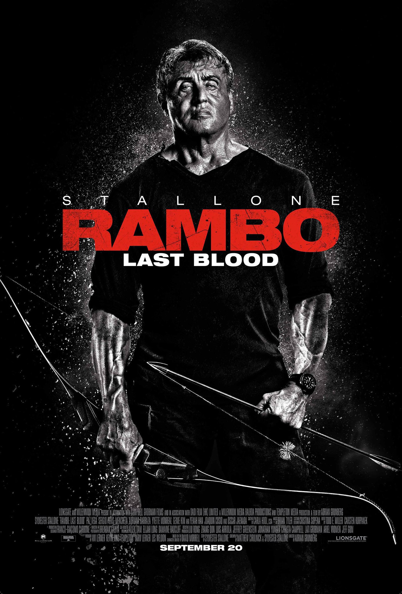 Woaaaa! Vu hier, Rambo Last Blood. Déjà fan de la saga mais alors là. Rambo nous revient en super forme, plus énervé que jamais, et toujours aussi attachant. Culte 😍 Thank you @TheSlyStallone, you're my hero! https://t.co/92DcSI8stH