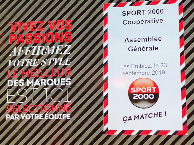 FCACommerce's tweet photo. La Fédération du #Commerce Coopératif et Associé est présente aujourd'hui à l'assemblée générale de la coopérative @SPORT2000France  ! #CaMatche #coops #enseigne https://t.co/4lmbHF9PAX