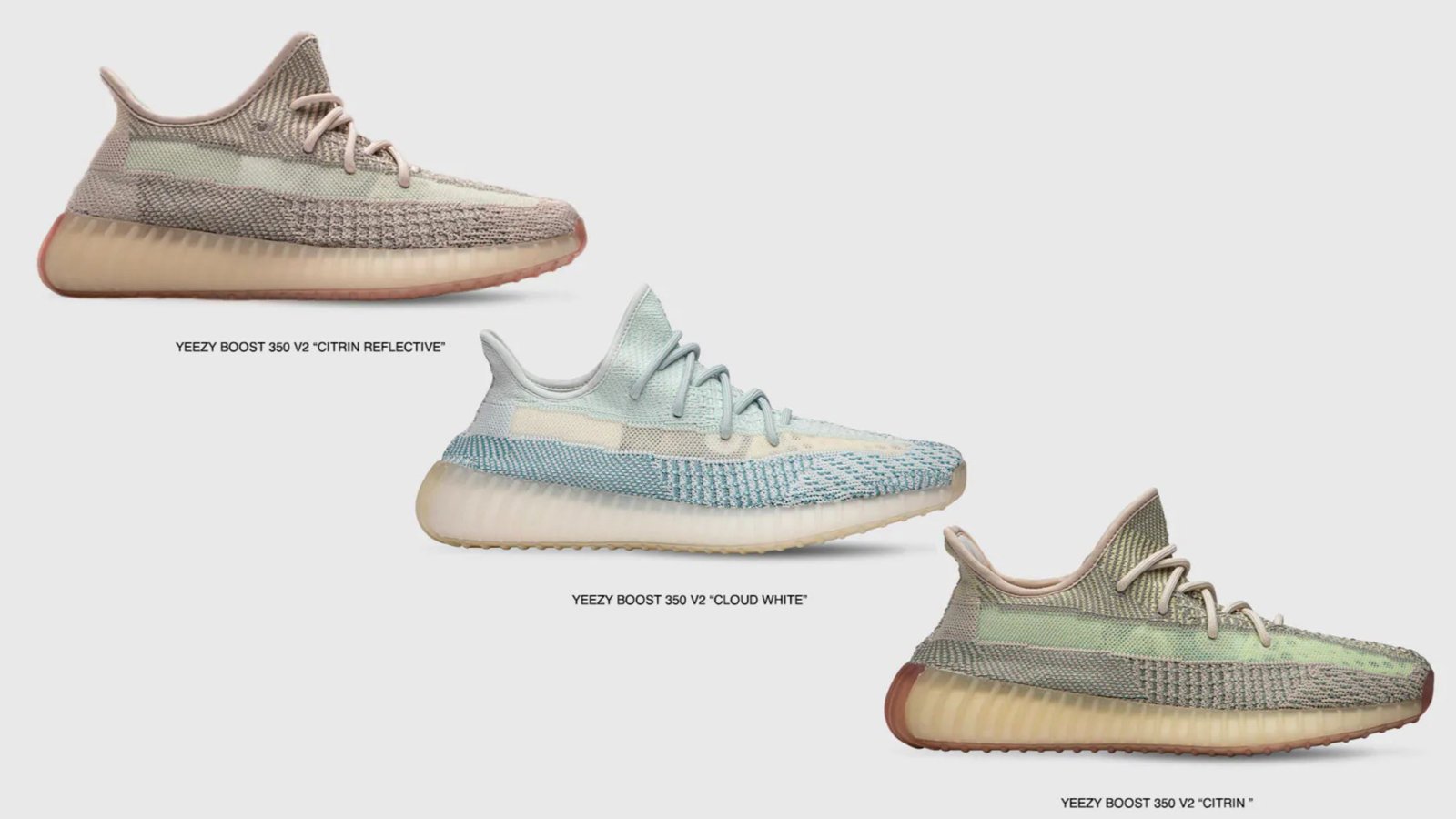 BOOST LINKS on Twitter: ALMOST LIVE via LVR adidas Yeezy Boost 350 V2 ' Citrin' Reflective 'Cloud White' Non-Reflective 'Citrin' Non-Reflective =&gt; https://t.co/9Ilt7l37GB =&gt; https://t.co/9Ilt7l37GB (Sneaker Club Members Only) https://t.co ...