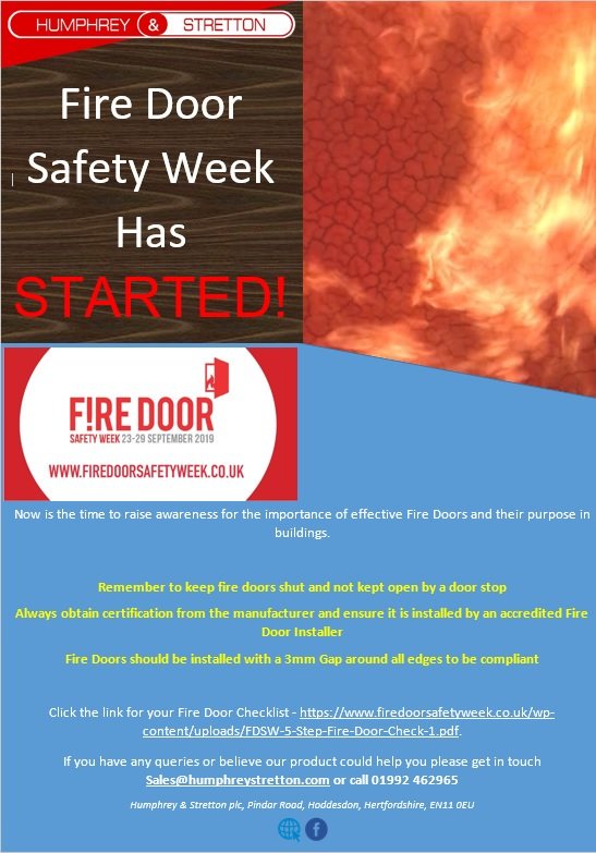 humphreystretto's tweet photo. Fire Door Safety Week Has STARTED!

#FireDoorSafetyWeek #5StepCheck #FireKills https://t.co/OzeHiwJtGu