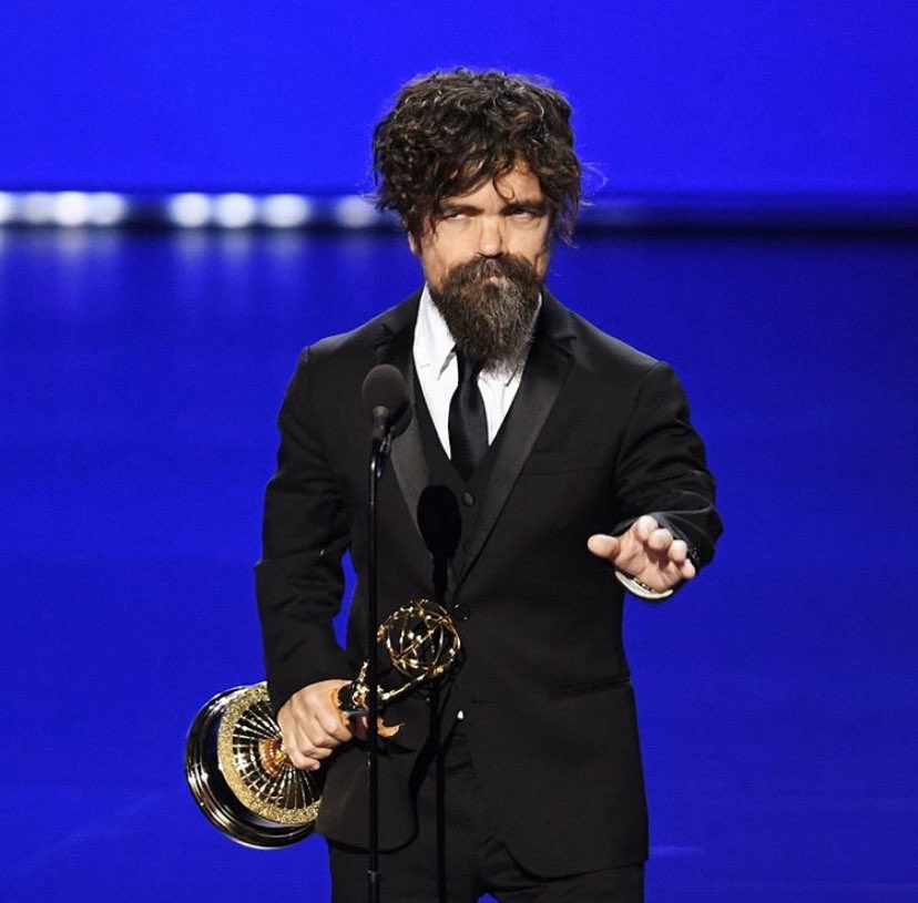 #PeterDinklage bags his 4th #Emmy for #GameOfThones.