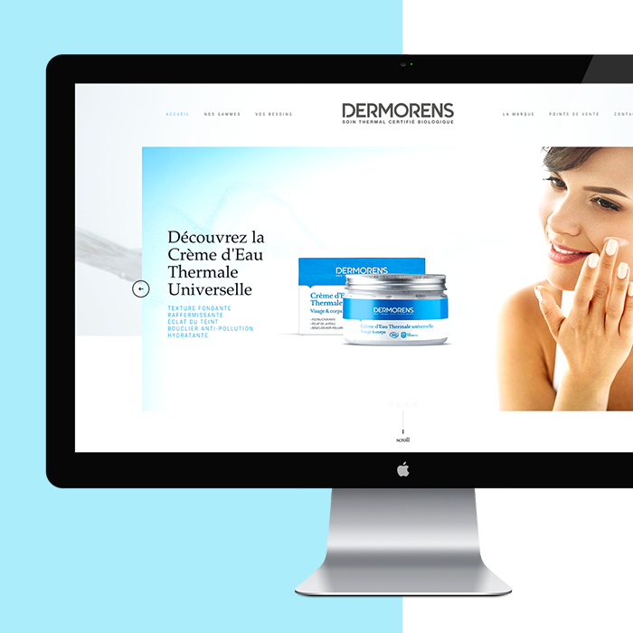 WECOM4U's tweet photo. Focus sur nos #projets : 
#Dermorens est une marque de soin thermal certifié biologique. 
Découvrez l'univers Dermorens :
https://t.co/zuPAiZIo3w https://t.co/hLYbTBqCOI