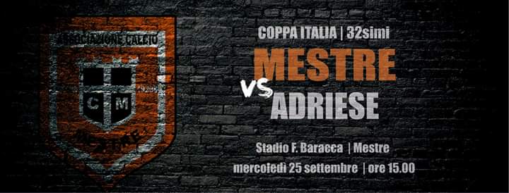 acmestre's tweet photo. COPPA ITALIA | 🏆🇮🇹
Mercoledì torna la Coppa Italia al @StadioBaracca! Ricordiamo che con l'#Adriese non saranno validi gli abbonamenti.
Questi i prezzi ⤵️
🎟 Curva Baracca: 5 euro
🎟 Tribuna Laterale: 10
🎟 Tribuna Centrale Coperta: 12
#ForzaMestre 🧡🖤 https://t.co/Gg34EUKVMX