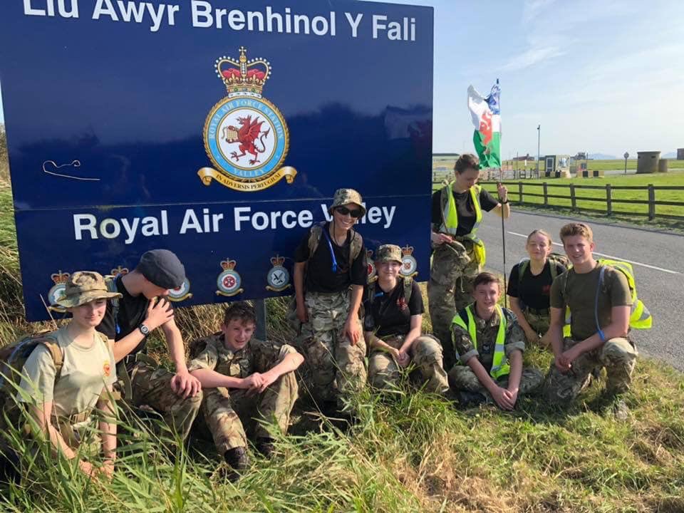 A selection of cadets from 2364 spent the weekend road marching at RAF Valley, Anglesey covering many KM. A massive well done to them on such a warm weekend! #roadmarching #anglesey #ventureadventure #rafvalley #aircadets #whatwedo #what2364do