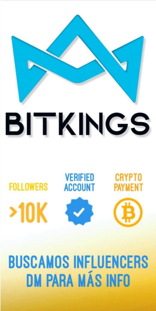 bitkings_'s tweet photo. BitKings is looking for an influencer! Do you meet the requirements? #cryptoexchange #learntotrade #btc #btk #cryptosocialnetwork #cryptotwitter https://t.co/XEMceBTYtt