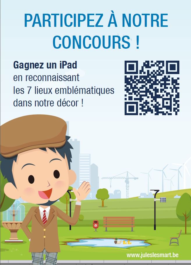 J-1, vous aurez sans doute plus de chance de reconnaître les lieux si vous venez nous rendre visite demain au Salon Smartcity Wallonia :), Concours disponible ici: juleslesmart.be/concour.html  <a href="/JulesLesmart/">Jules Lesmart</a>  <a href="/daringtocommIT/">NRB</a> @citizenlabfr <a href="/nextmoovBE/">nextmoov</a>