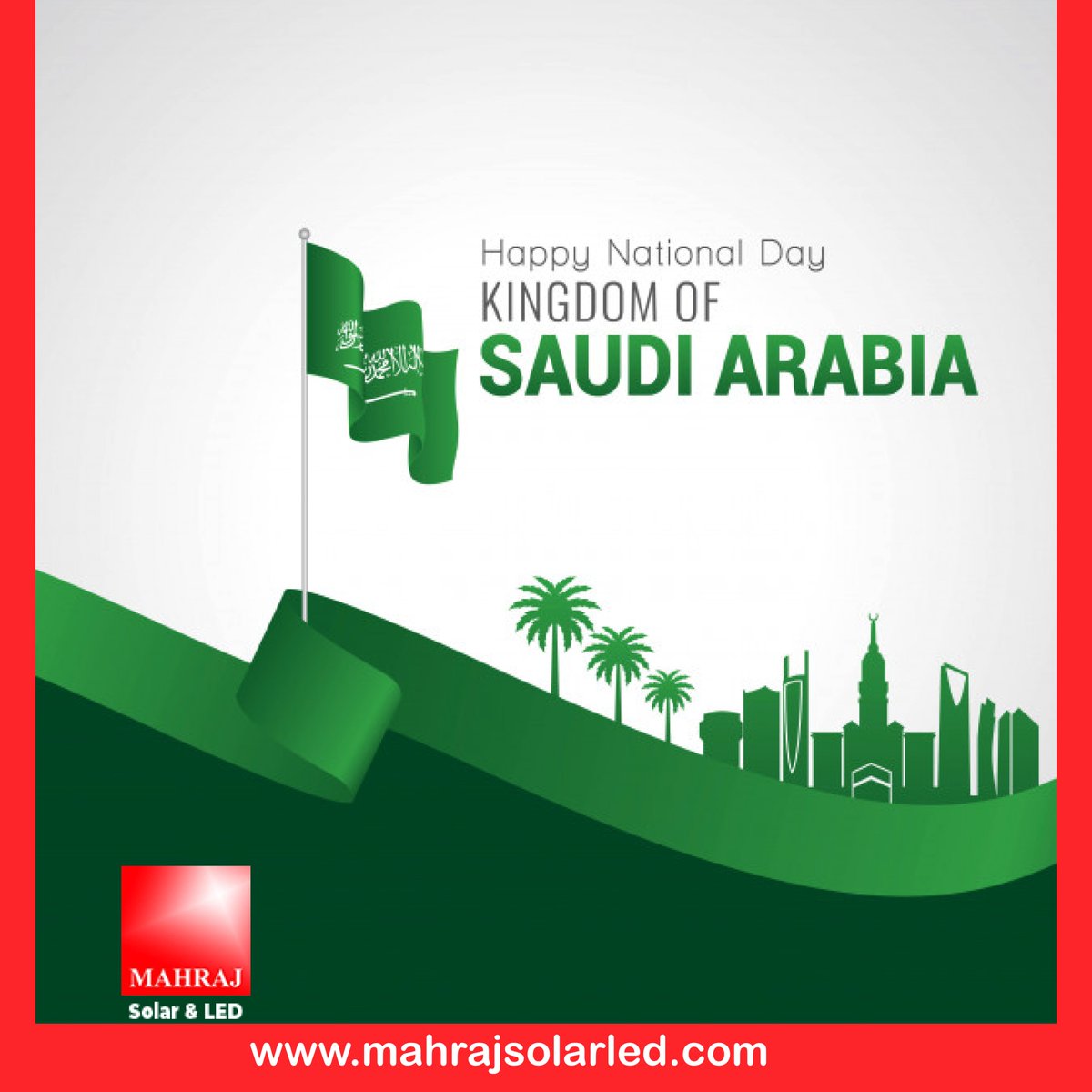 mahrajsolarled's tweet image. 𝐌𝐚𝐡𝐫𝐚𝐣 𝐒𝐨𝐥𝐚𝐫 &amp;amp; 𝐋𝐄𝐃 𝐰𝐢𝐬𝐡𝐞𝐬 𝐚 𝐇𝐚𝐩𝐩𝐲 𝟖𝟗𝐭𝐡 𝐒𝐚𝐮𝐝𝐢 𝐍𝐚𝐭𝐢𝐨𝐧𝐚𝐥 𝐃𝐚𝐲🇸🇦

☎️ +𝟵𝟳𝟭-𝟱𝟴𝟴𝟬𝟲𝟱𝟵𝟴𝟴

#HappySaudiNationalDay #SaudiArabia #MahrajSolar #MarajSolarWaterHeater #Dubai #AbuDhabi #Ajman #AlAin #Sharjah #RAK #UAQ #Fujairah #UAE