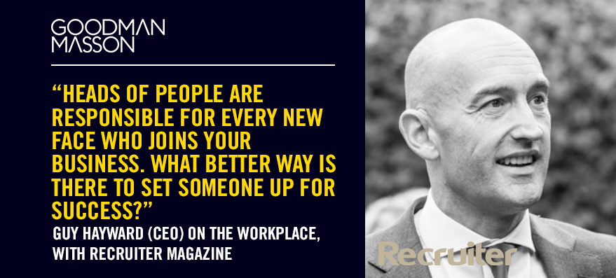 goodman_masson's tweet photo. Read about what our CEO, @GuyHayward1, has to say about our Head of People and the workplace, in this months @RecruiterMag... https://t.co/QcRuJUwsXW https://t.co/DwyudjGgTi