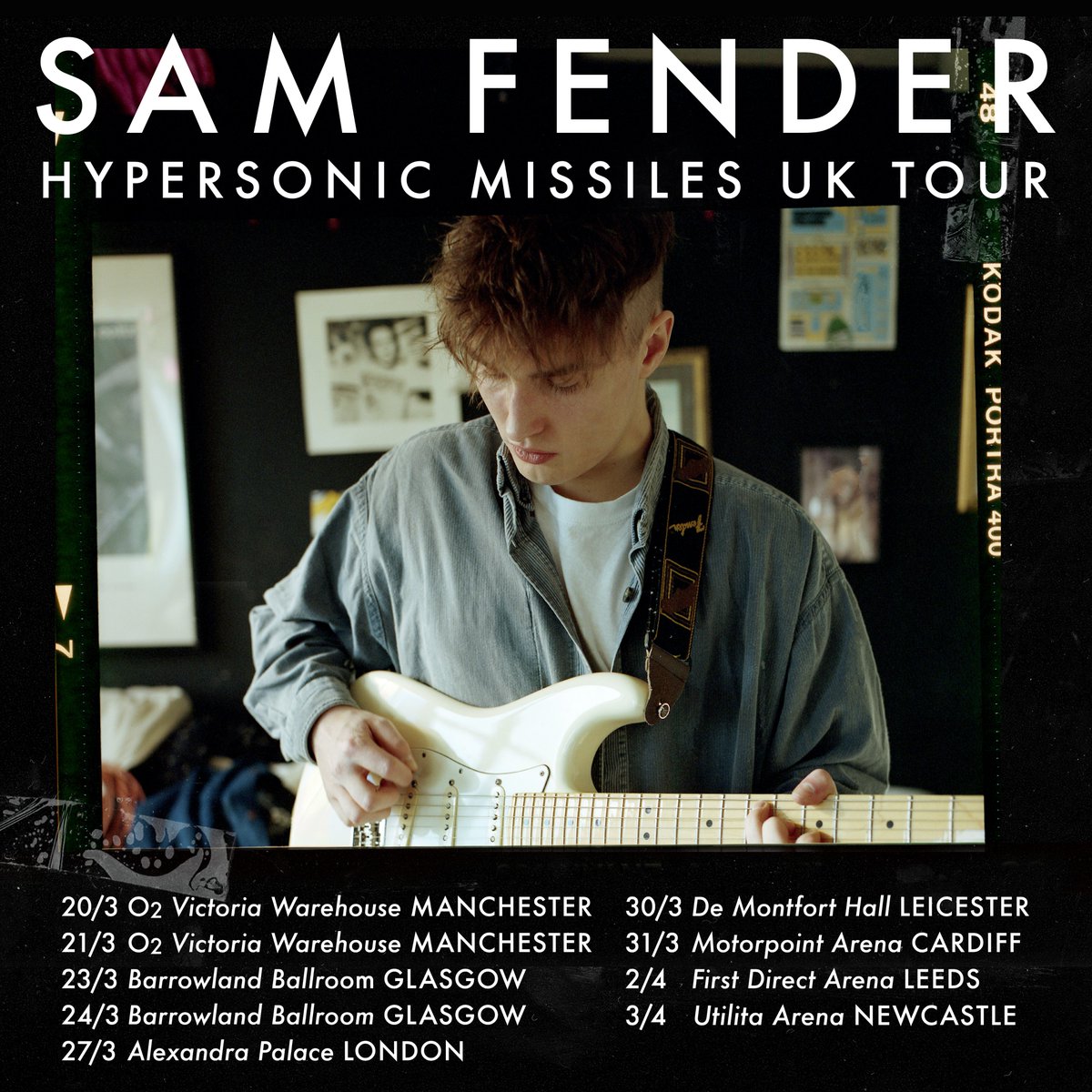 Here we fucking goooo!! Our biggest ever UK tour 😱

Fan pre-sale this Wednesday (25th Sept) at 9am, enter your details via this link by 5pm tomorrow (Tues 24th) to get access: SamFender.lnk.to/HyperTour2020So

General on sale this Friday (27th Sept) at 9am x