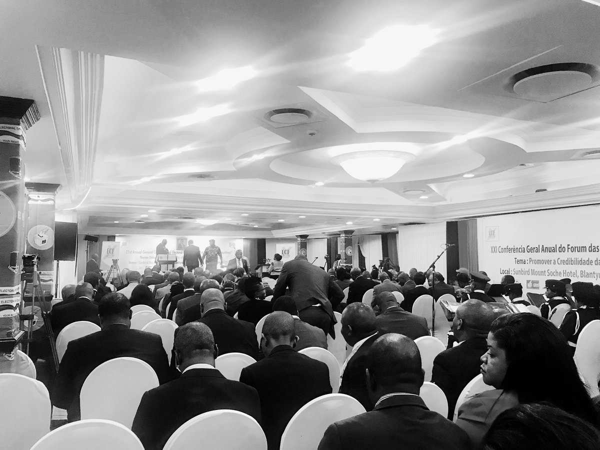 50:50 Campaign Malawi (@5050campaignmw) on Twitter photo This morning, we are attending the 21st Annual General Conference of the Electoral Commissions Forum of SADC countries, under the theme : “Enhancing the Credibility of Elections Through Observation”
<a href="/Viwemi3/">Viwemi</a> <a href="/wisdomnelson1/">Wisdom N. Chimgwede</a> @MoGCDSW <a href="/OxfamMalawi/">Oxfam in Malawi</a> This morning, we are attending the 21st Annual General Conference of the Electoral Commissions Forum of SADC countries, under the theme : “Enhancing the Credibility of Elections Through Observation”
<a href="/Viwemi3/">Viwemi</a> <a href="/wisdomnelson1/">Wisdom N. Chimgwede</a> @MoGCDSW <a href="/OxfamMalawi/">Oxfam in Malawi</a>