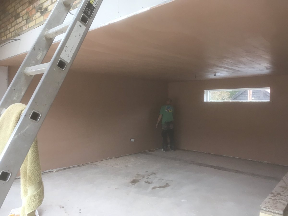 PlasteringTr's tweet image. Extension skimmed out in Newmarket #trplastering