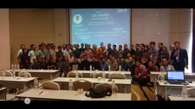 PowerBuilderTV's tweet photo. #PowerBuilder2019 says HELLO to #Indonesia
#conference2019 #conference #introducing #talkin19 #technology #techies #technologyupdates #news #newbeginning #powerbuilder https://t.co/5dh19ZCMln