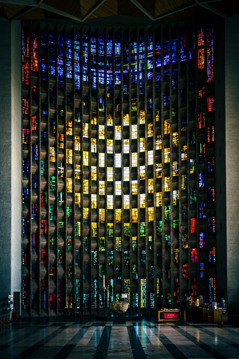 Modern and medieval architecture together at Coventry Cathedral. Photographed last week in the late summer sunshine. 
#ThisIsCoventry